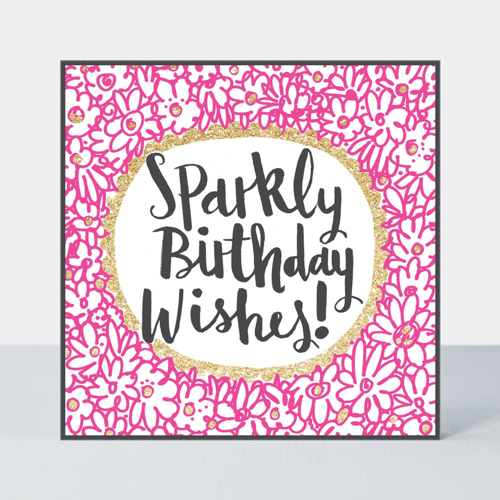 Pink Fizz - Sparkly Birthday Wishes