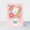 Piccolo - Birthday Nanna Floral  - Birthday Card