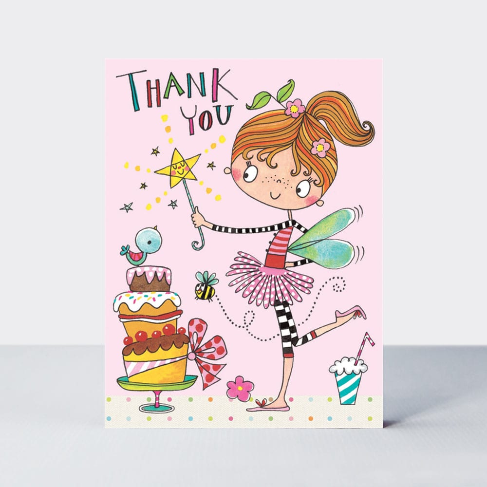 Thank You ‐ Fairy & Cake