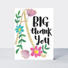 A BIG Thank you - Flowers - Pack of 5