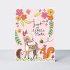 Woodland Creatures/A Little Note - Pack of 5