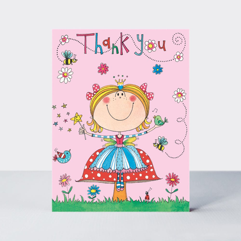 Thank You/Fairy on Toadstool - 5 Pack