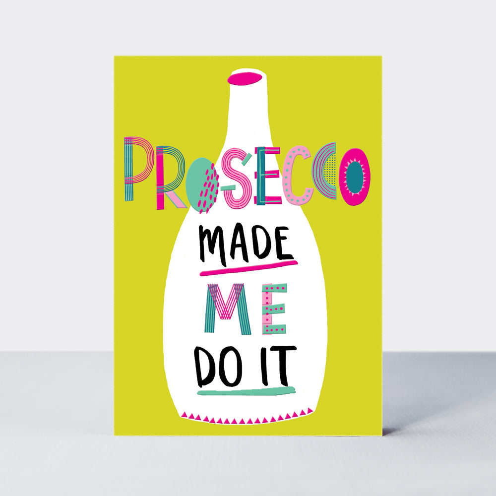 POP - Female Birthday Prosecco  - Birthday Card