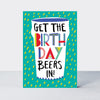 POP - Male Birthday Beers  - Birthday Card