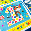 Rhubarb - Age 1 Boy/Tiger birthday card