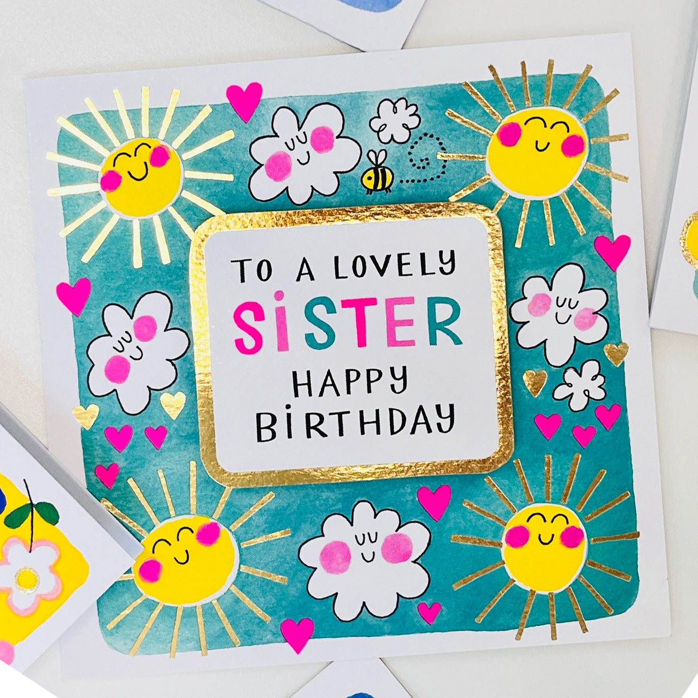 Rhubarb - To a Lovely Sister Happy Birthday - birthday card