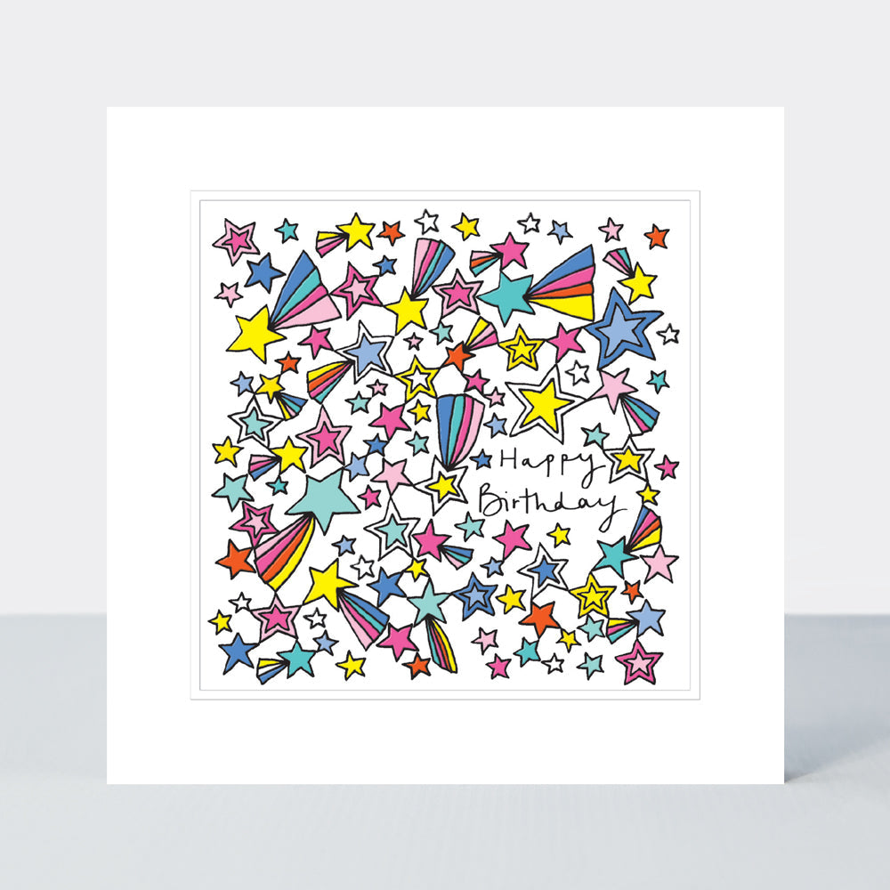 Pocket Rocket - Birthday Card Shooting Stars