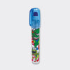 Rocket eraser - Push up rubber - Dinosaurs - Blue