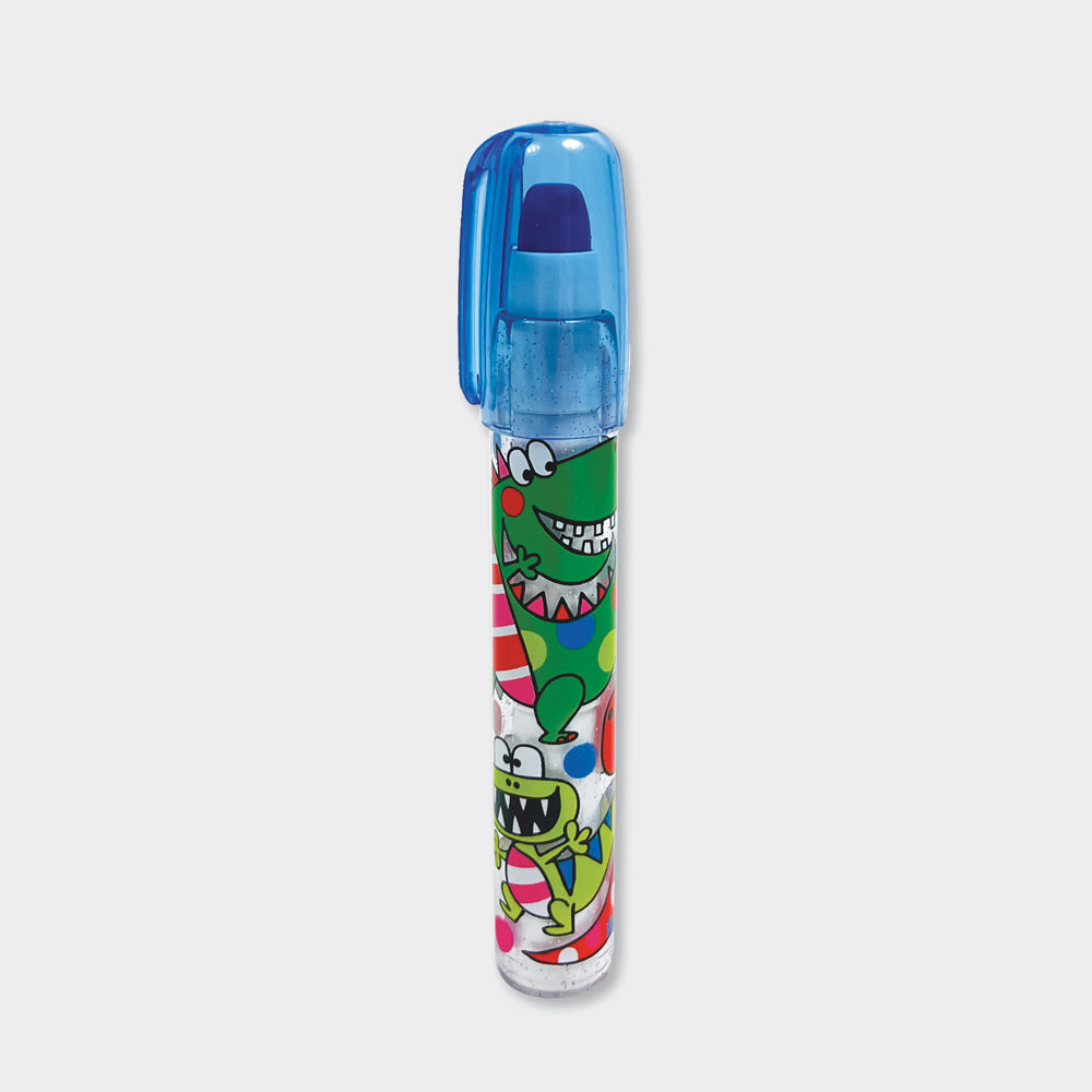 Rocket eraser - Push up rubber - Dinosaurs - Blue