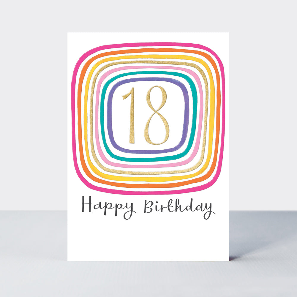 Aurora - 18th Birthday  - Birthday Card
