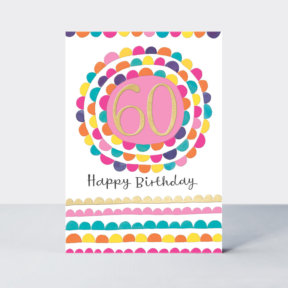 Aurora - 60th Birthday  - Birthday Card