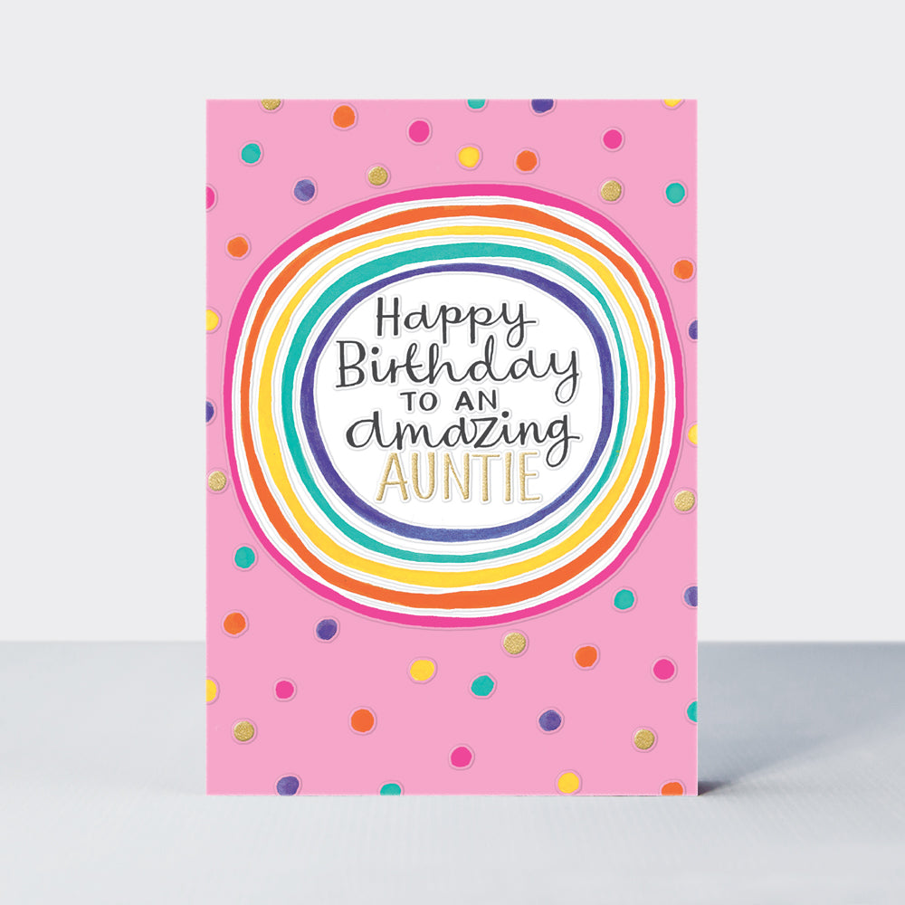 Aurora - Birthday Auntie  - Birthday Card