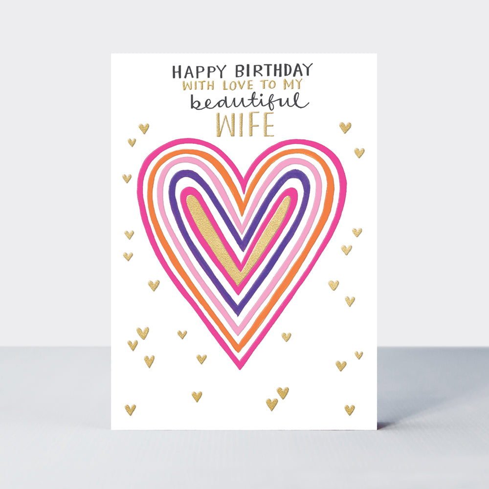 Aurora - Birthday Wife  - Birthday Card