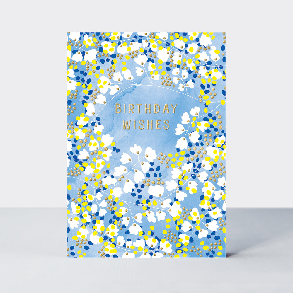 Saffron - Birthday Wishes Birthday Card