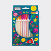 Scented Glitter Gel Pens - Moon & Rocket
