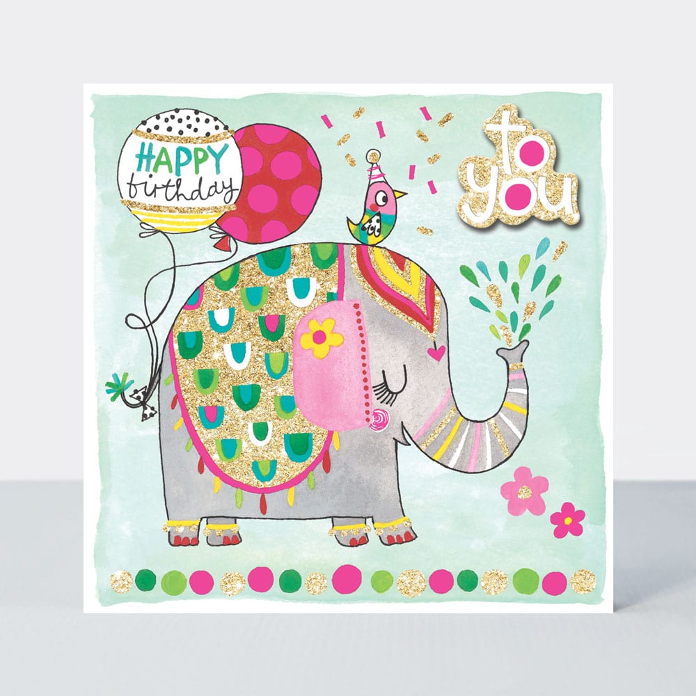 Scribbles - Happy Birthday Elephant