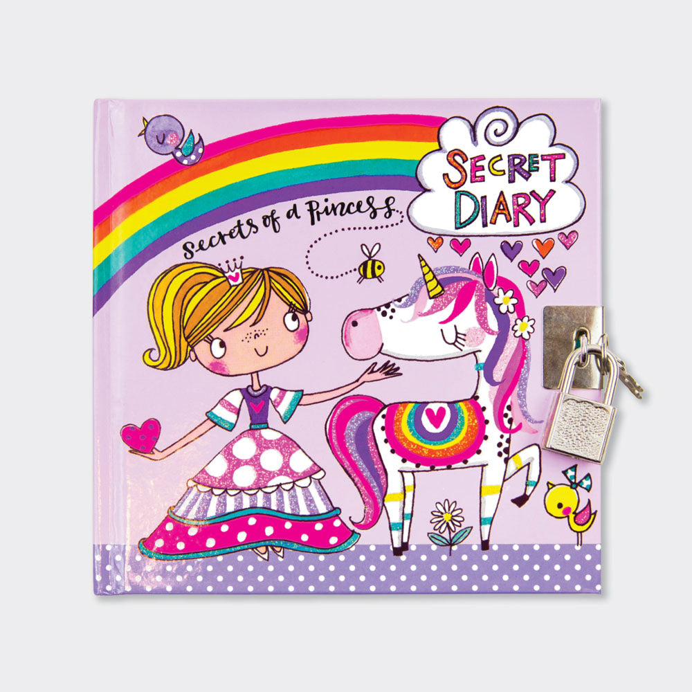 Lockable Secret Diary - Secrets of a Princess