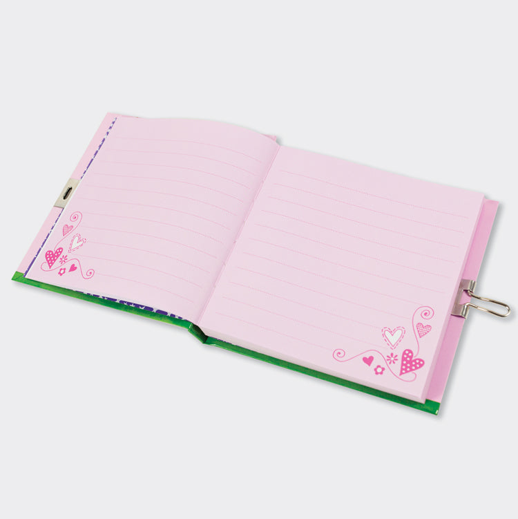 Lockable Secret Diary - Fairy Friends