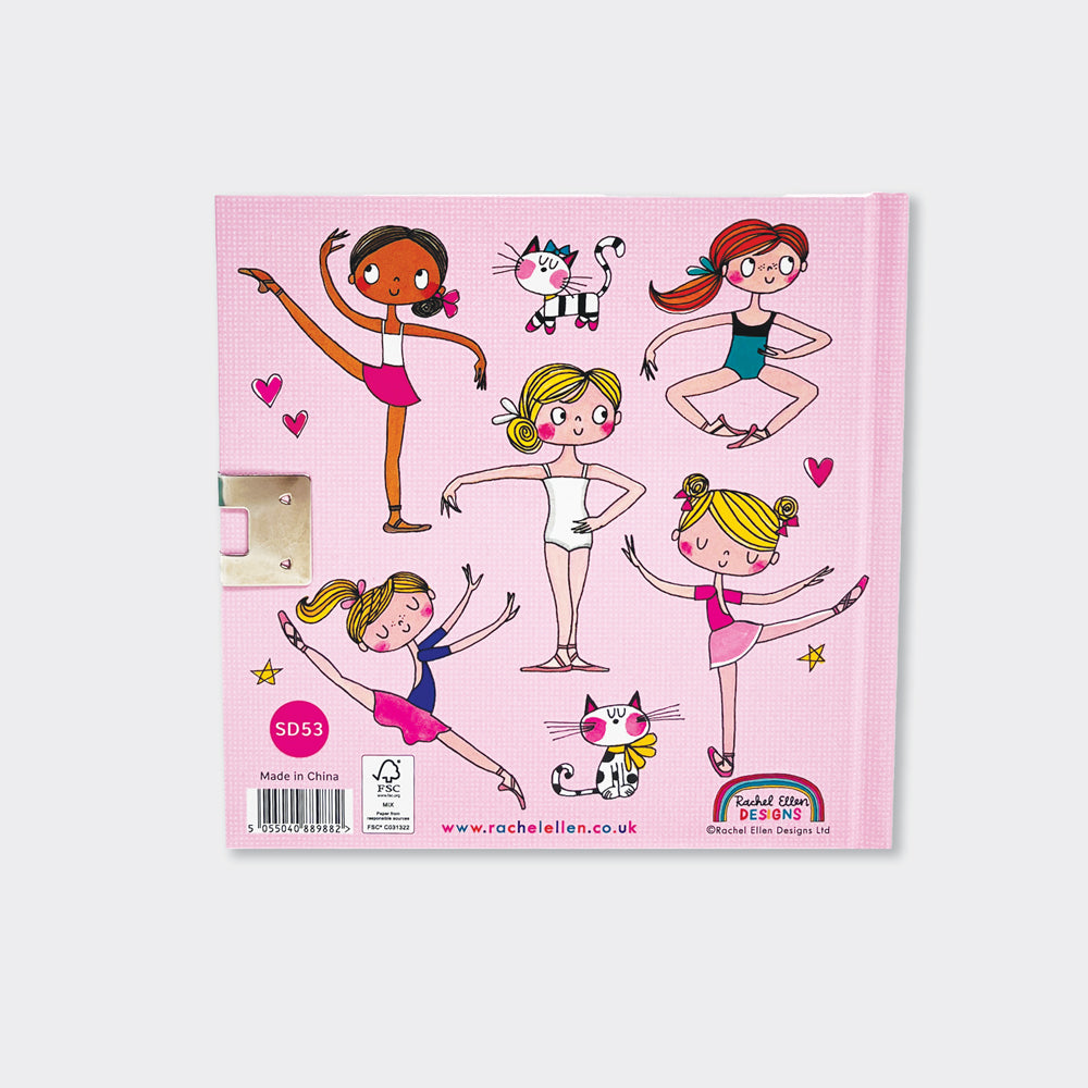 Lockable Secret Diary - Ballerina