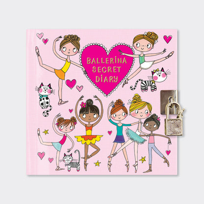 Lockable Secret Diary - Ballerina