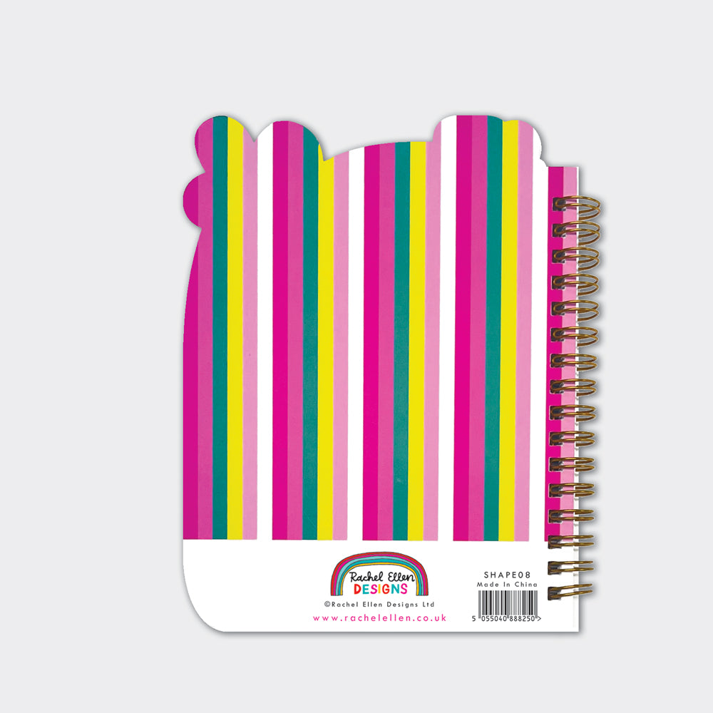 Shaped Notebooks - Flamazing Flamingo