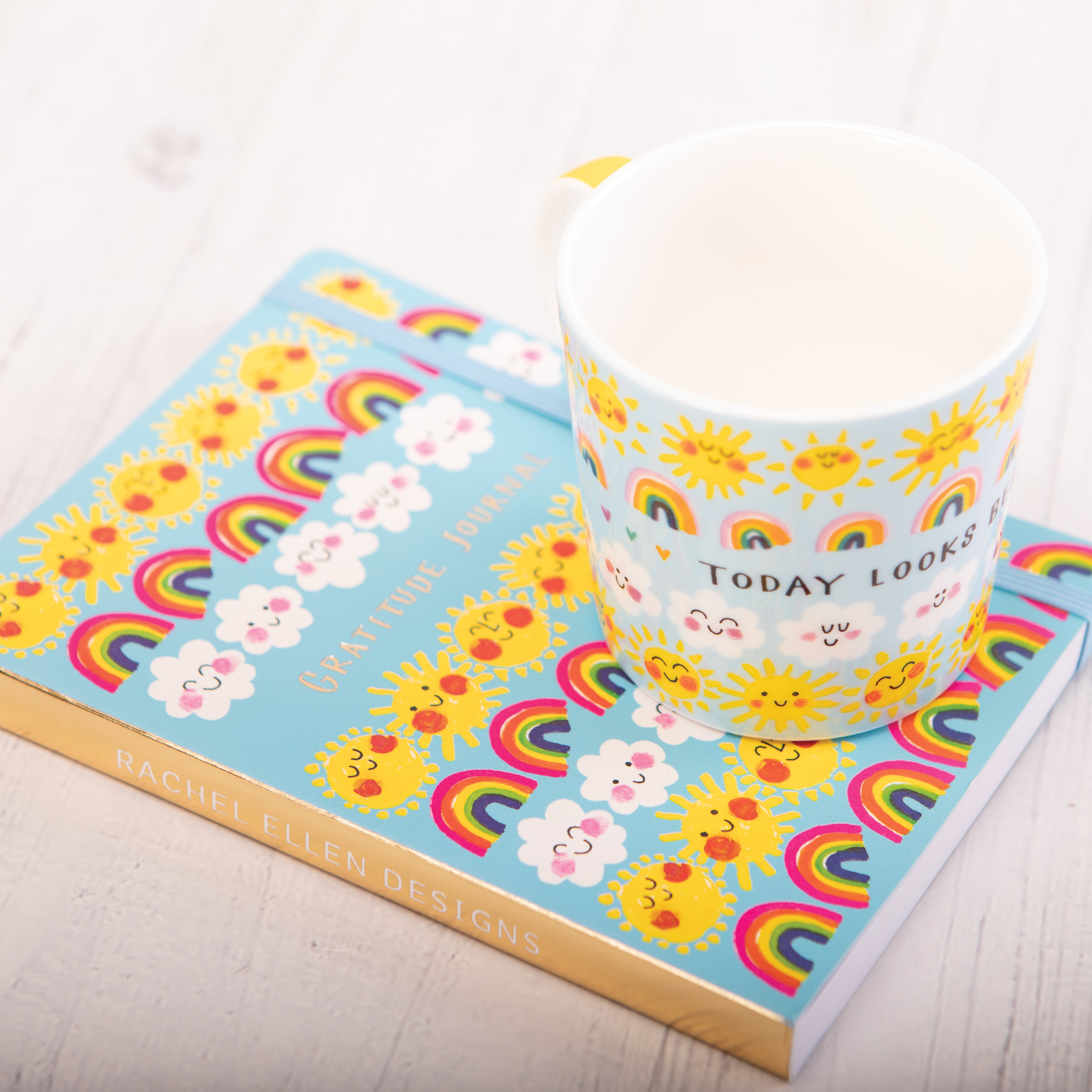 Boxed Bone China Mug - Today Looks Beautiful - Suns