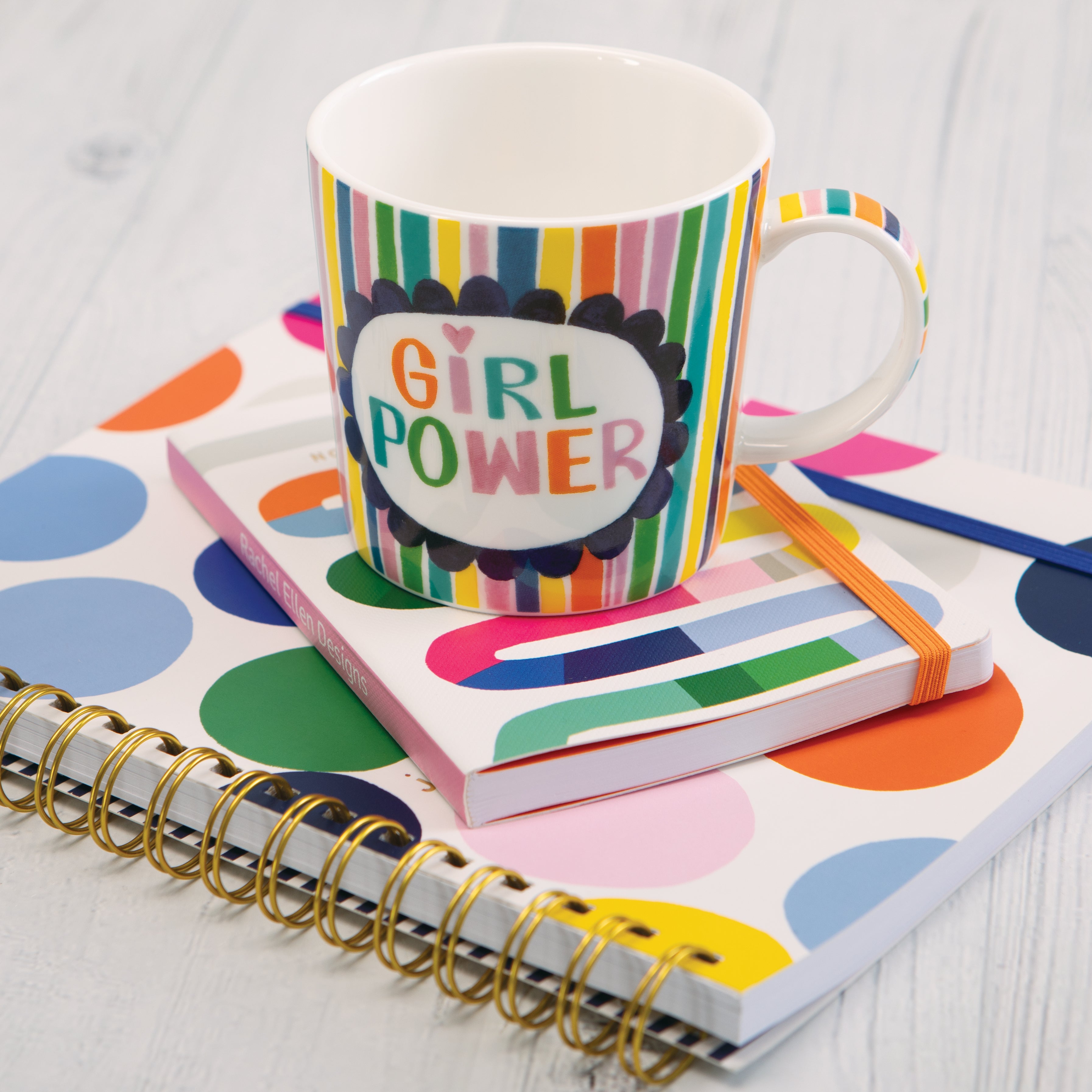 Boxed Bone China Mug - Girl Power