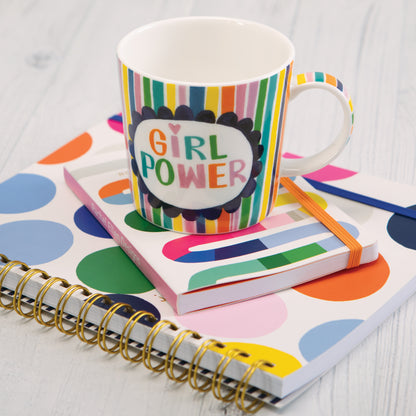 Boxed Bone China Mug - Girl Power