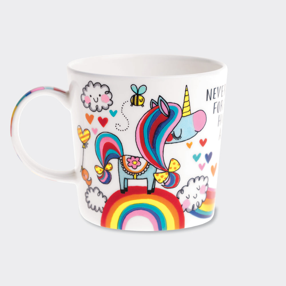 Boxed Bone China Mug - Unicorn