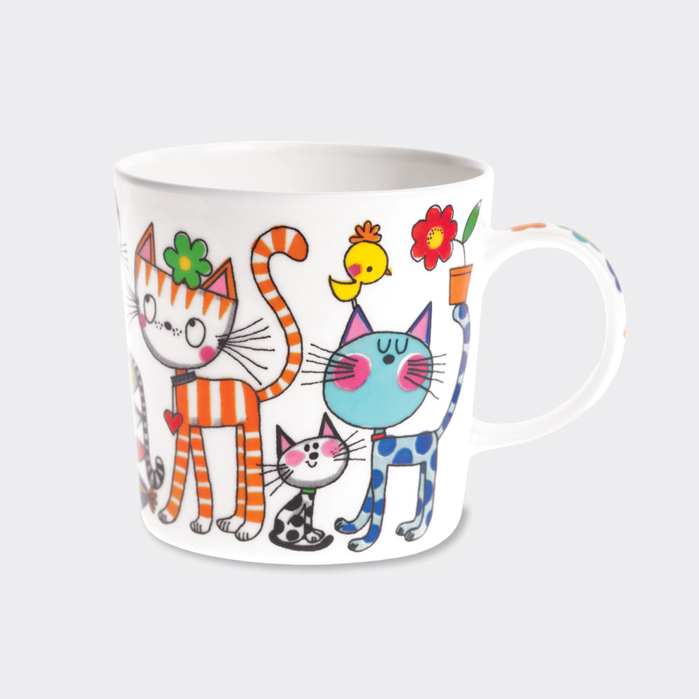 Boxed Bone China Mug - Cats Meow!