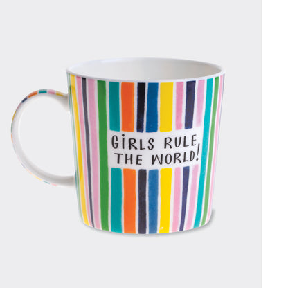 Boxed Bone China Mug - Girl Power