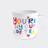 Boxed Bone China Mug - You're My Cup Of Tea/Hearts