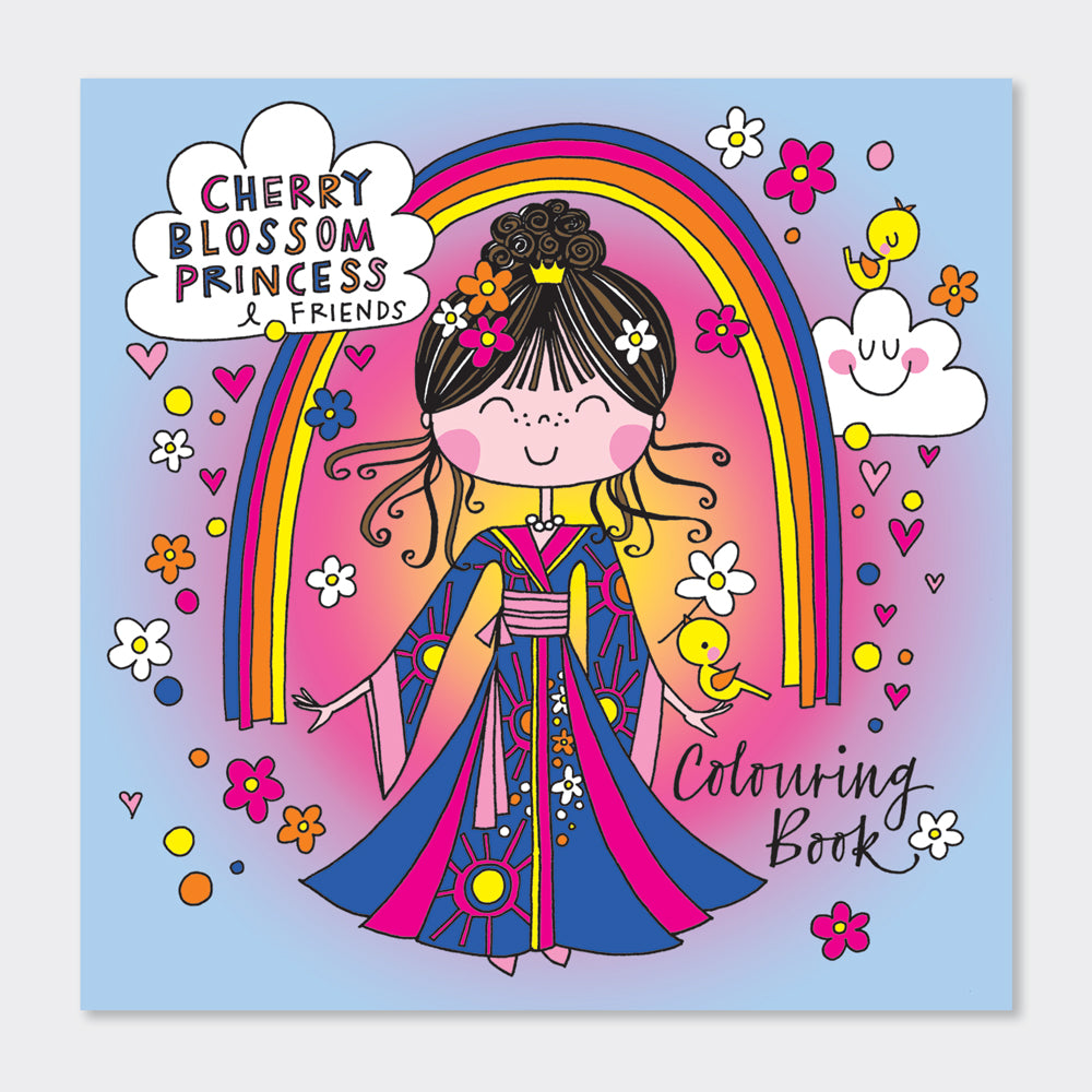 Cherry Blossom Princess Colouring Book
