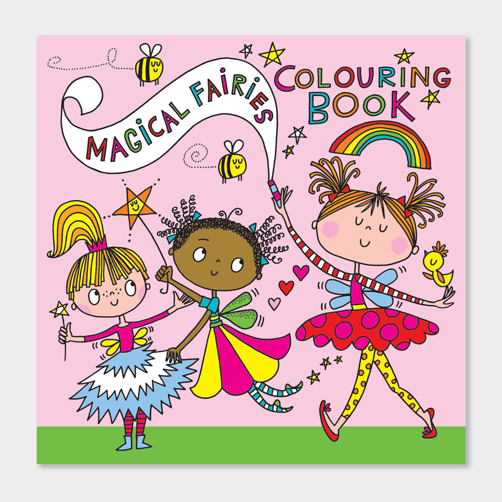 Magical Fairies colouring book