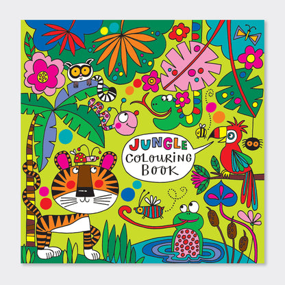 Jungle Animals Colouring Book