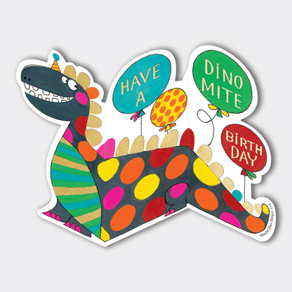 Squiggles - Dino-mite Birthday/Dinosaur Birthday Card