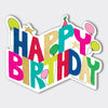Squiggles - Happy Birthday/Text Birthday Card