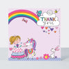 Princess & Unicorn Thank You Note Cards (Pack of 8)