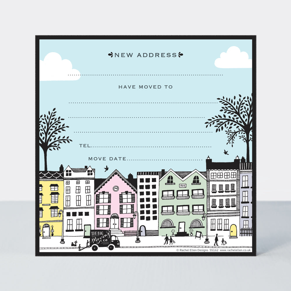 New Address Row of Houses - Pack of 8