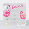 Flamingo party Invitations (Pack of 8)
