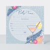 Party Invites Cocktail Glass - Pack of 8