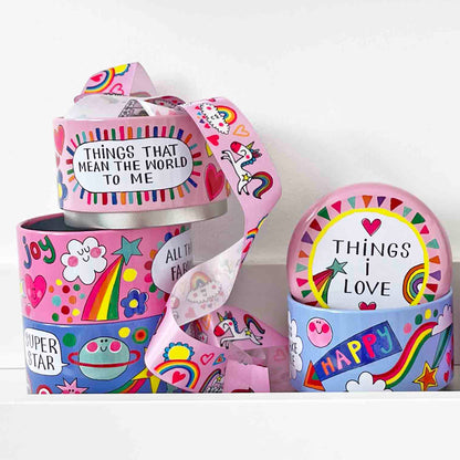 Stacking Tins - Things I Love