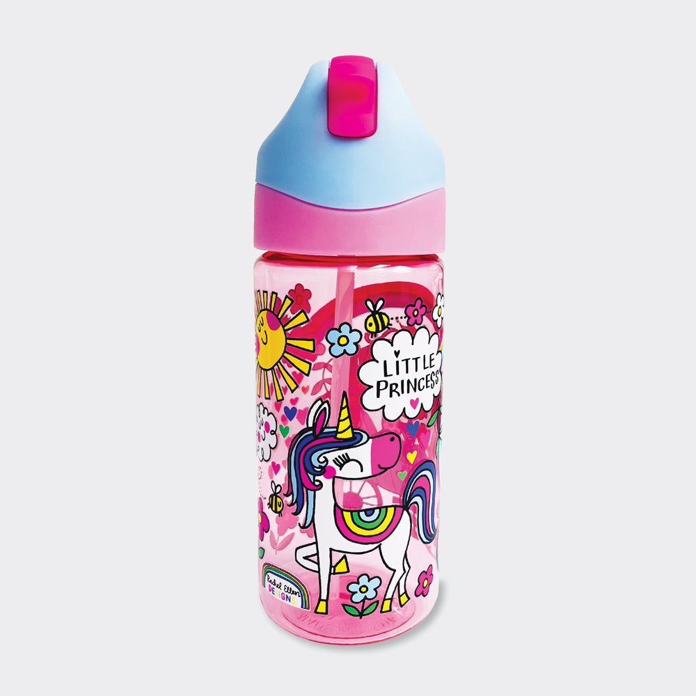 Drinks Bottle With Straw - Little Princess