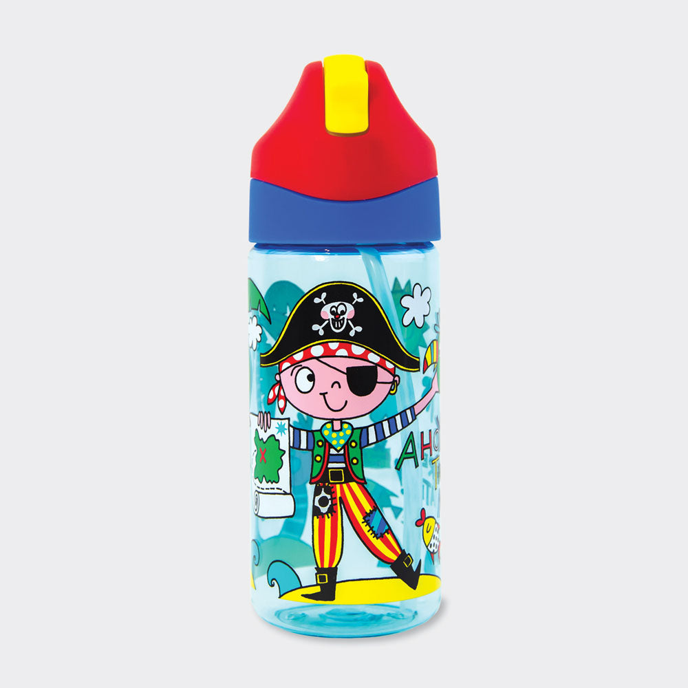 Drinks Bottle With Straw - Pirate
