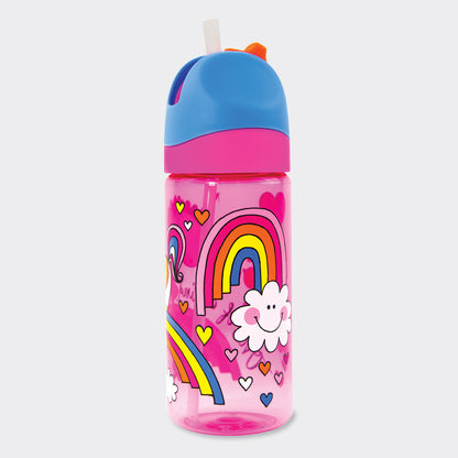 Drinks Bottle With Straw - One Of A Kind Unicorn