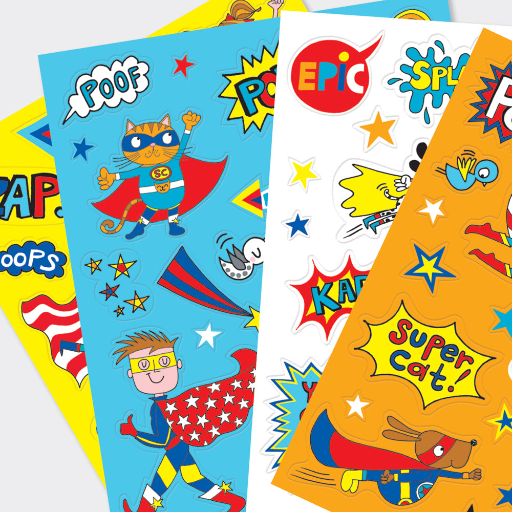 Sticker Books - Super Hero
