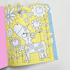 Magical Unicorn Die-Cut Colouring Book with Stickers