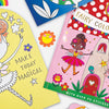 Fairy Die-Cut Colouring Book with Stickers