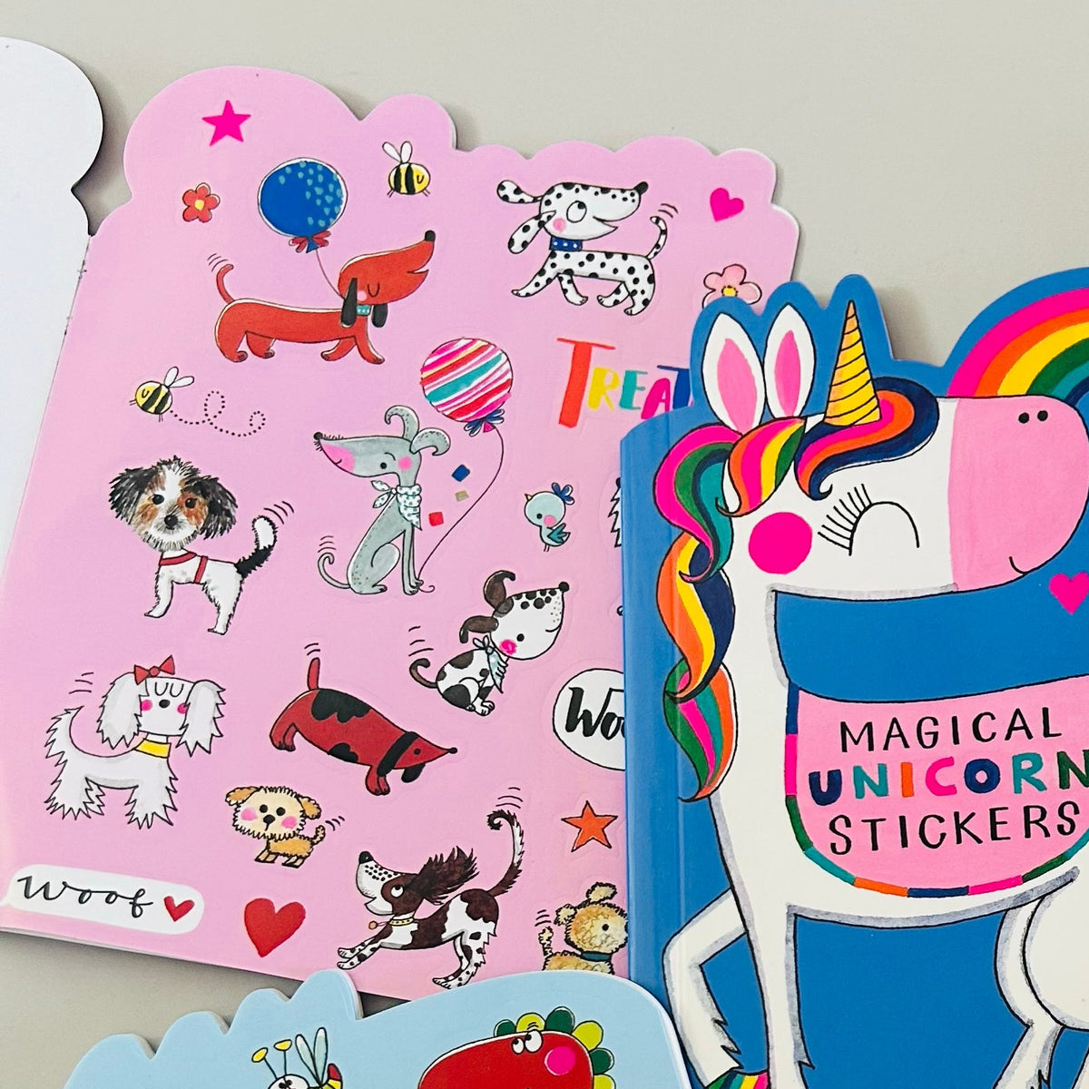 Die-Cut Sticker Books - Playful Pups