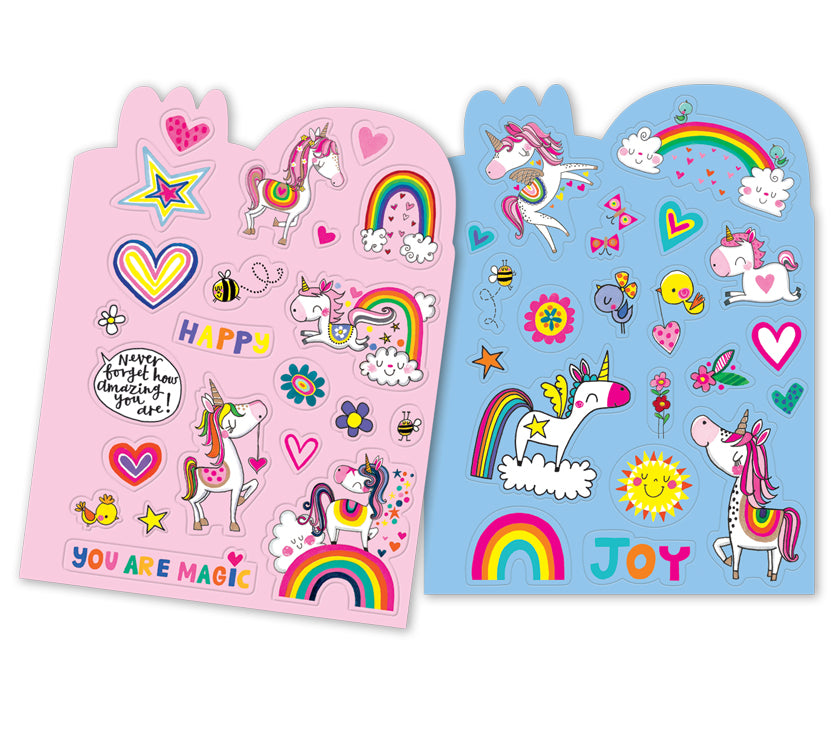 Die-Cut Sticker Books - Unicorn